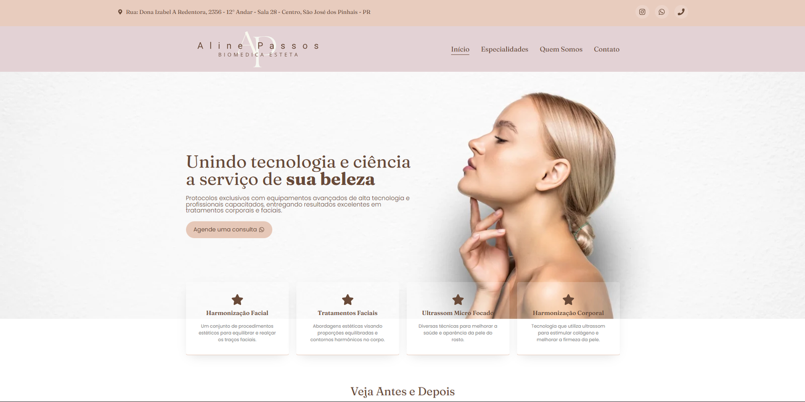 Clínica de Estética - Aline Passos - PNG